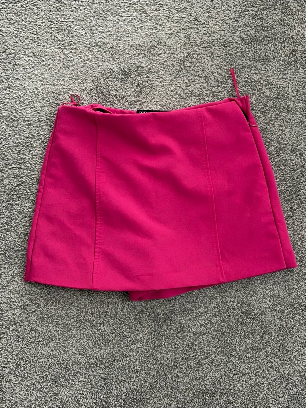 Zara Hot Pink Mini Skort